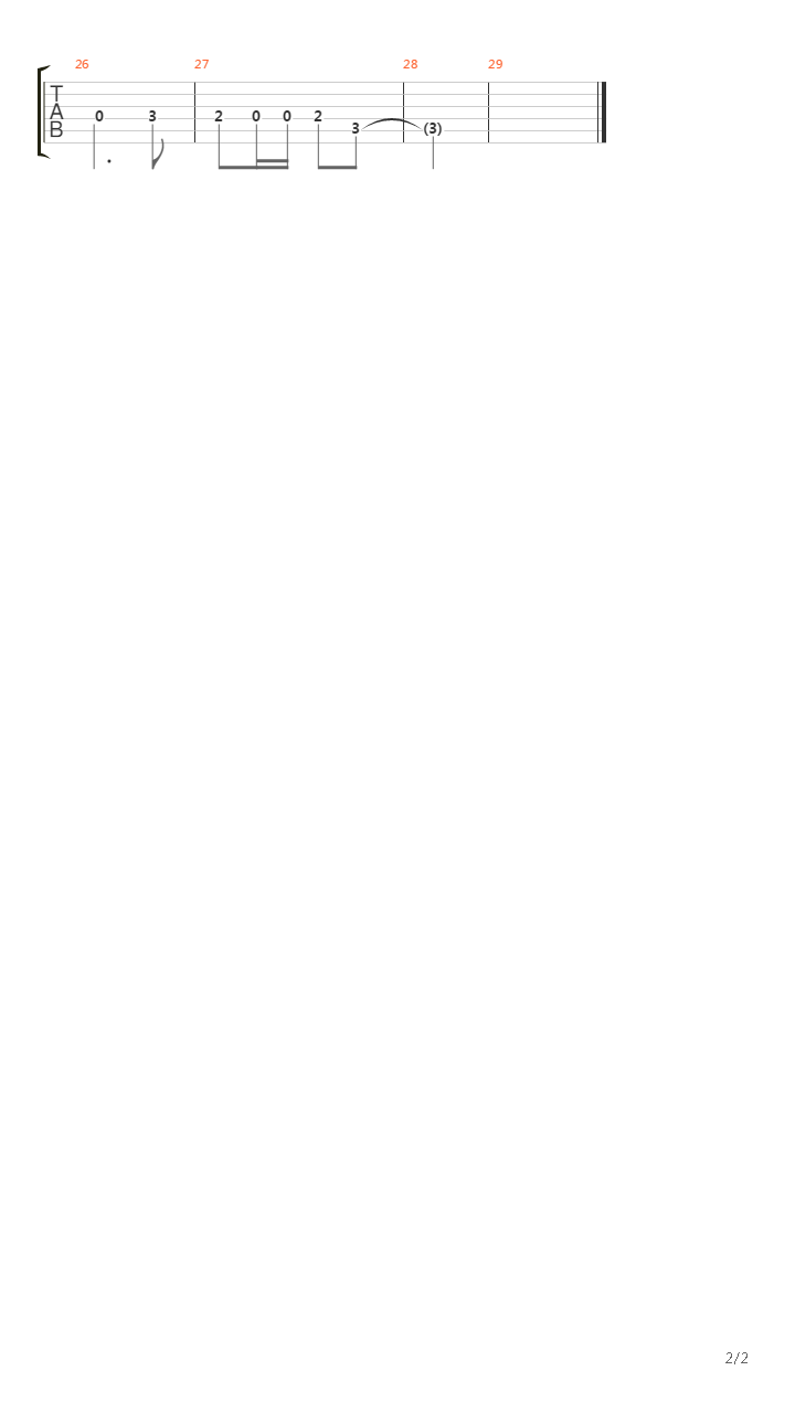 听妈妈讲那过去的事情吉他谱
