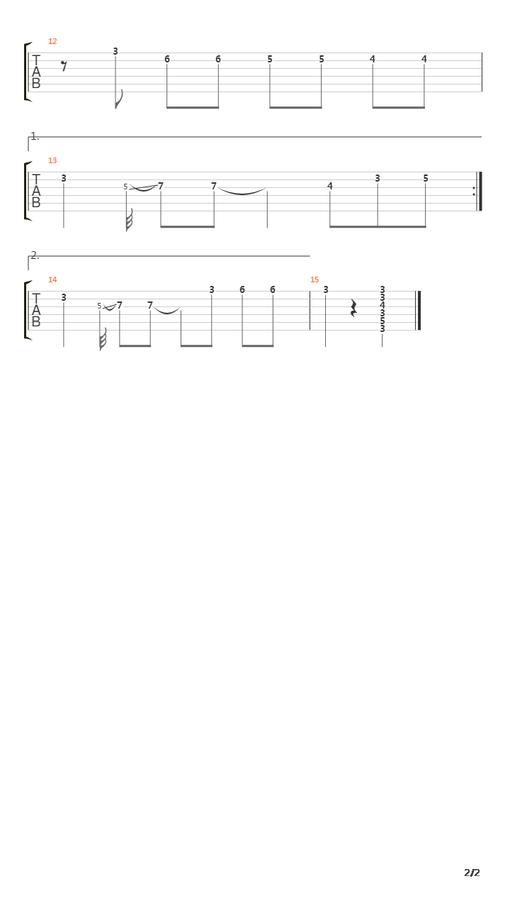 双音舞曲吉他谱