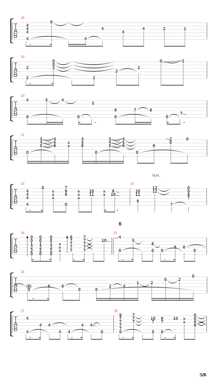 太陽のエチュード(太阳的练习曲 Etude Of Sun)吉他谱