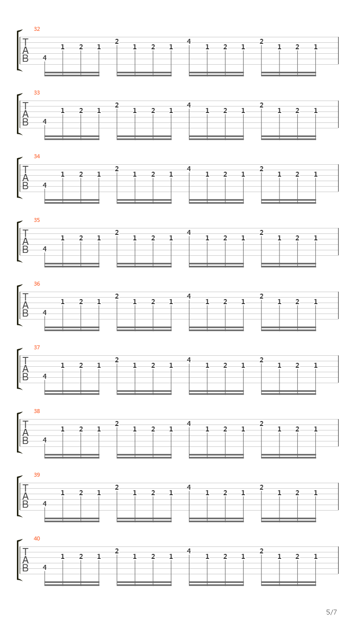 Across The Line吉他谱