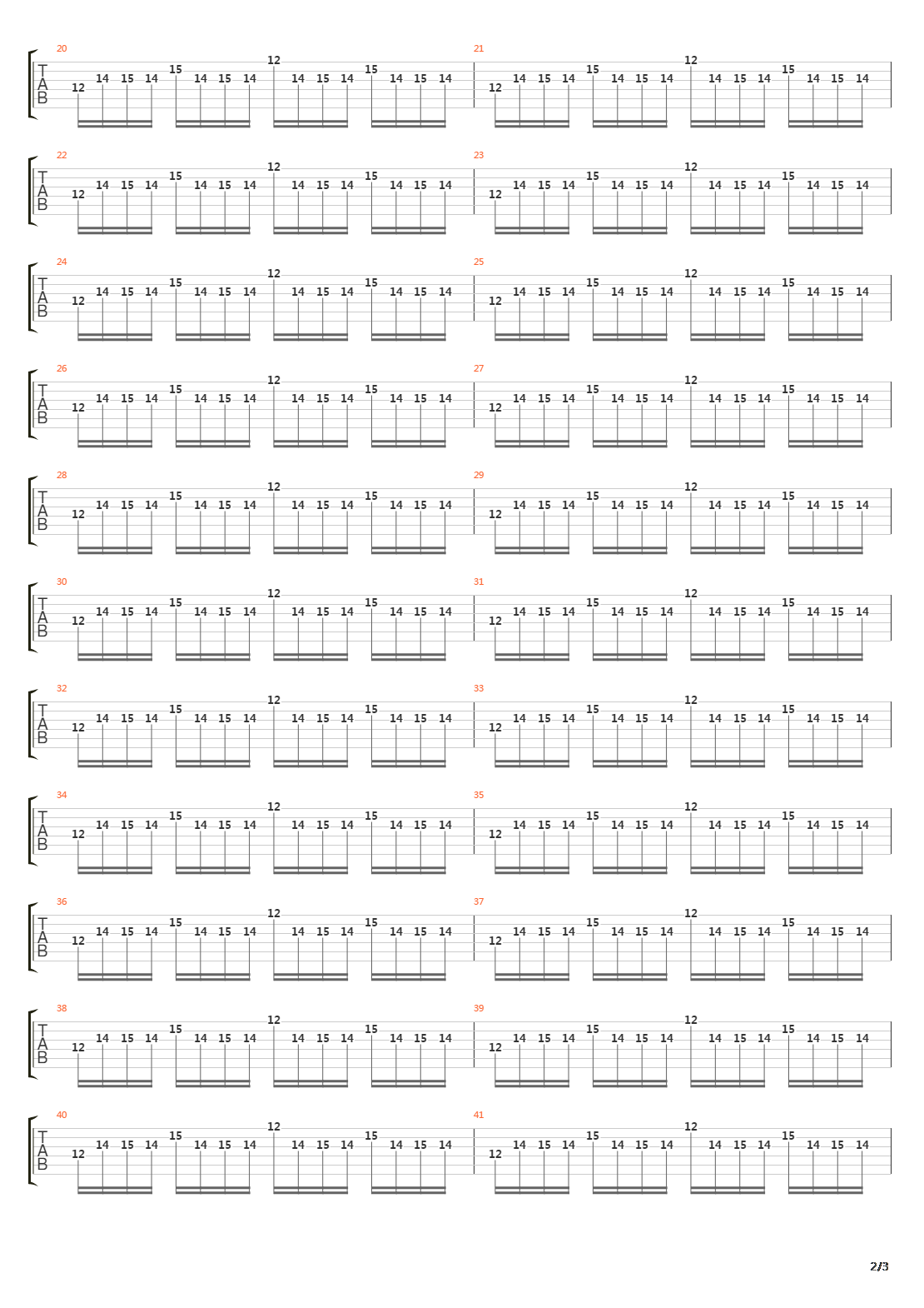 Across The Line吉他谱