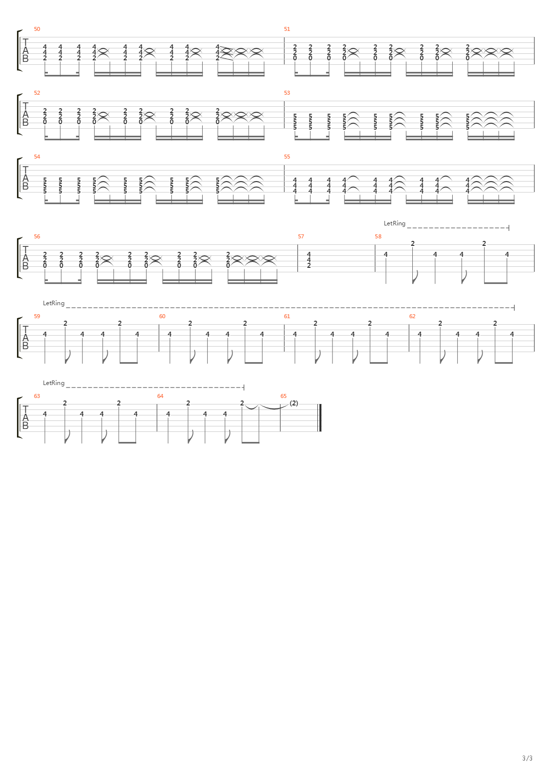 Announcement Service Public吉他谱