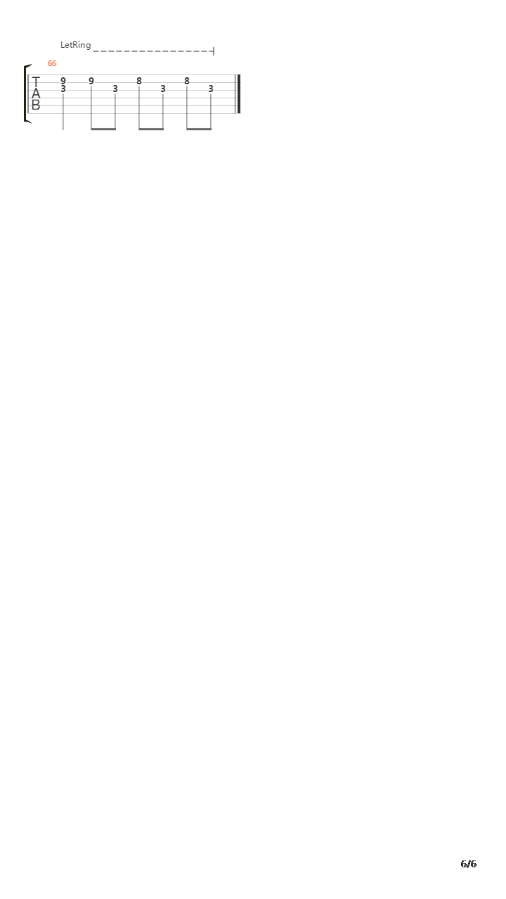 In Pieces吉他谱