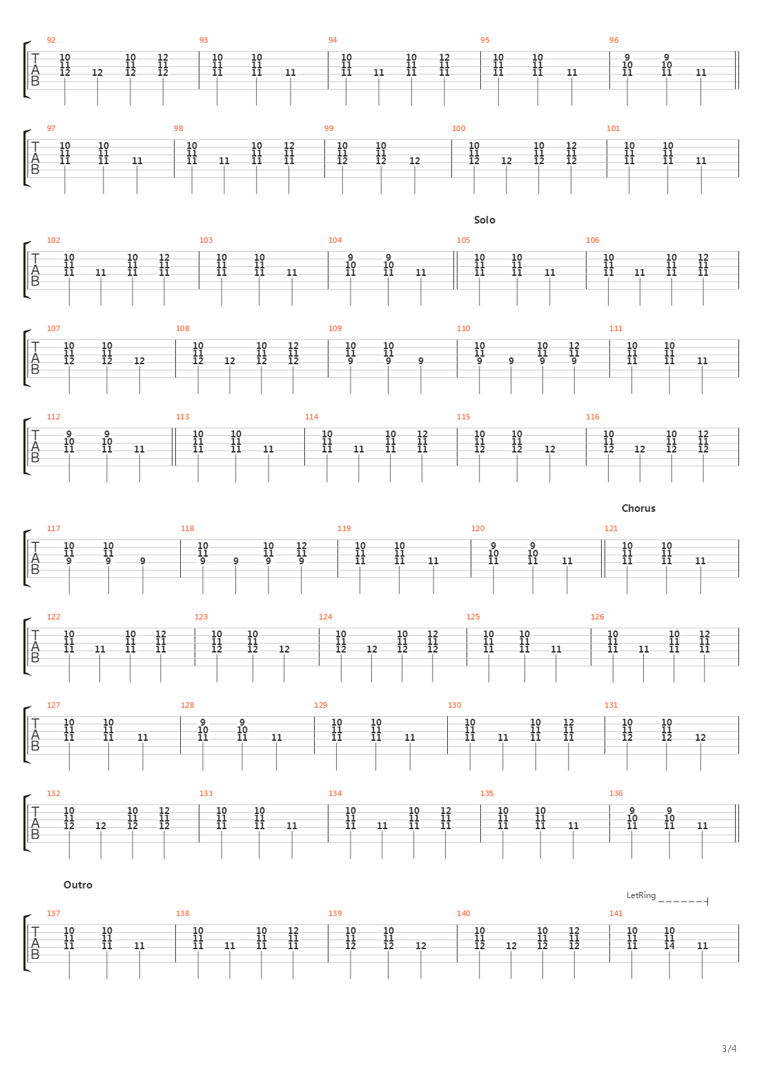 In Pieces吉他谱