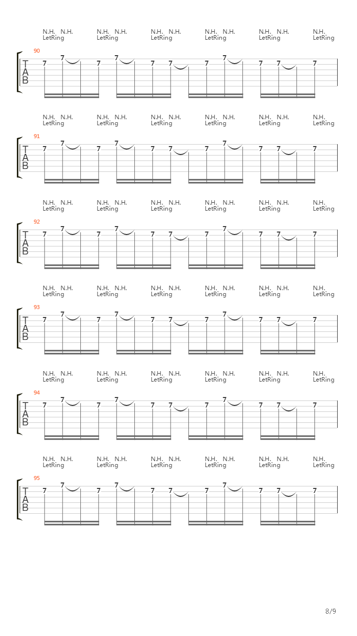 Pale吉他谱