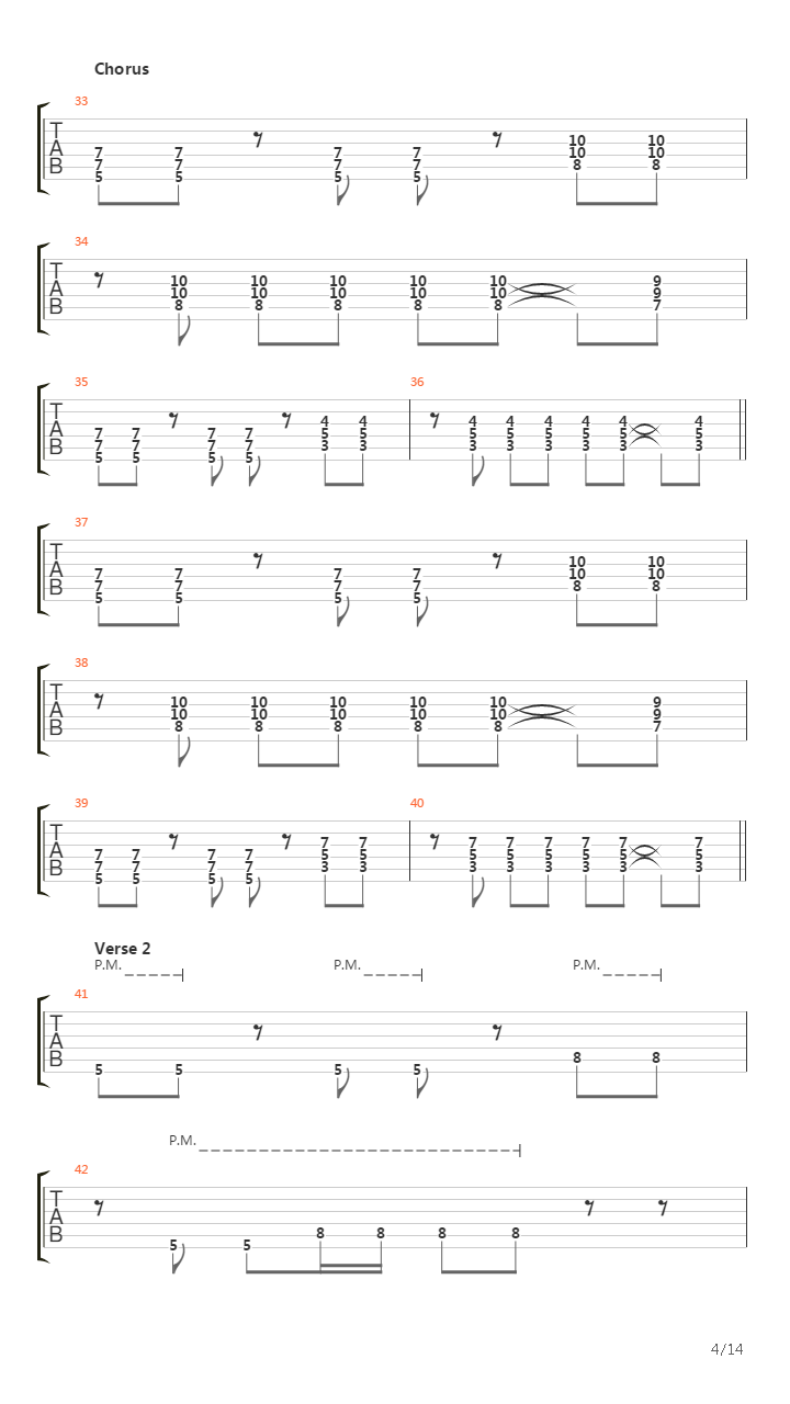 Part Of Me吉他谱