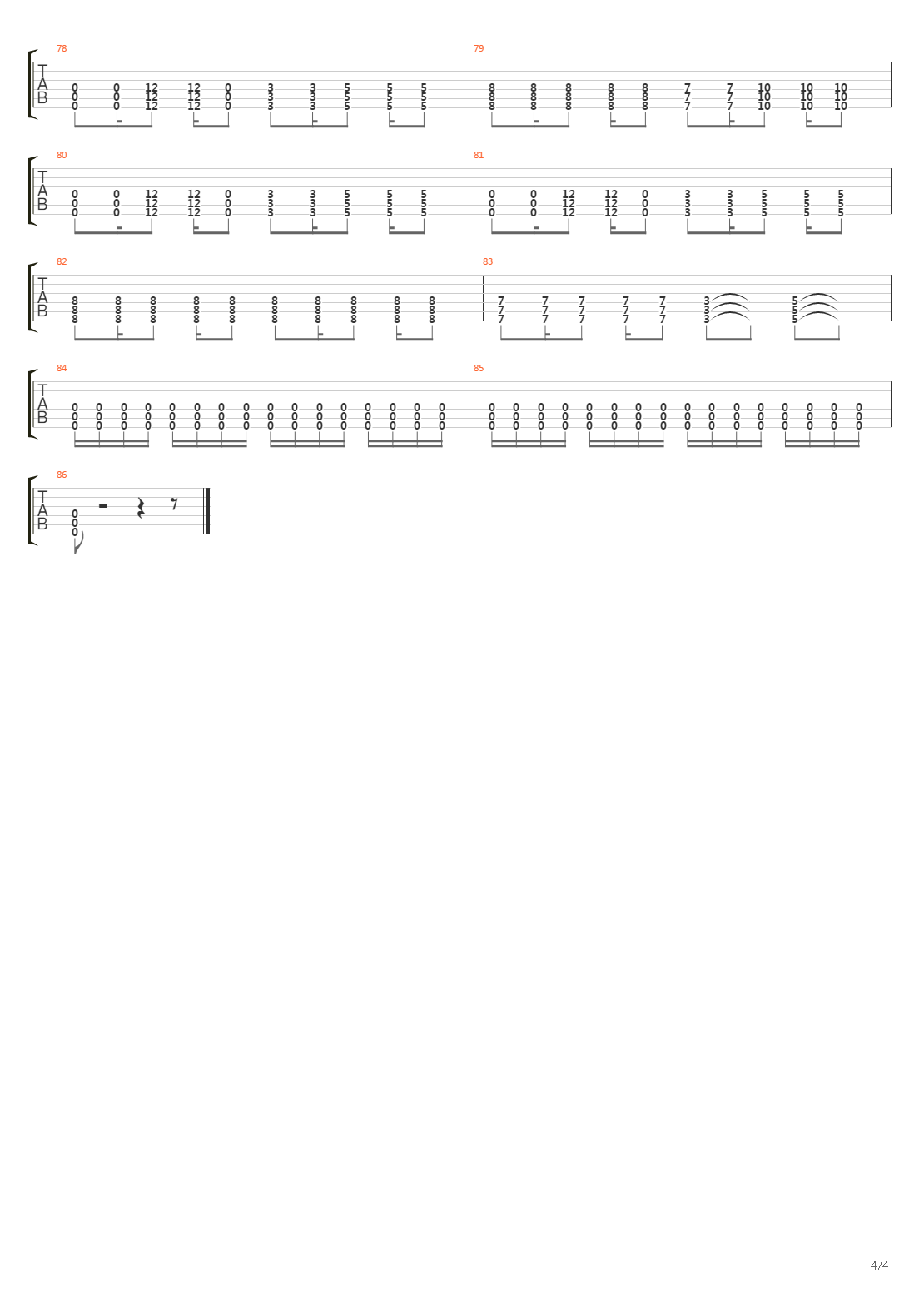 Qwerty吉他谱