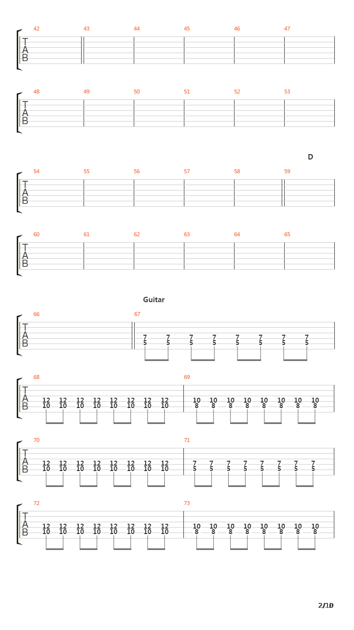 The Catalyst吉他谱