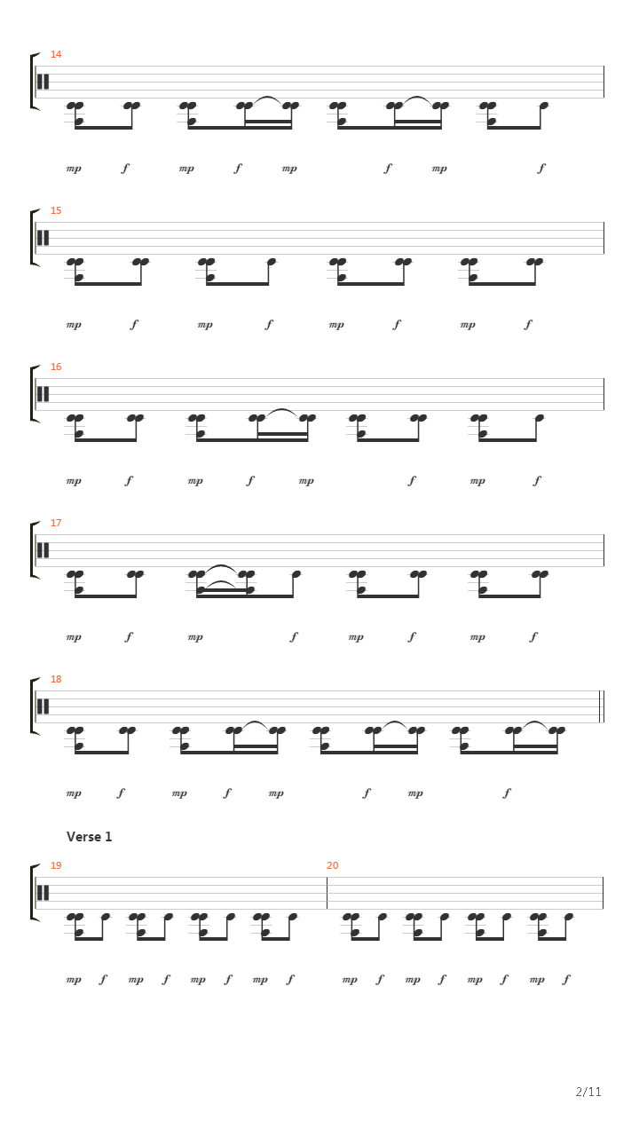 The Catalyst吉他谱