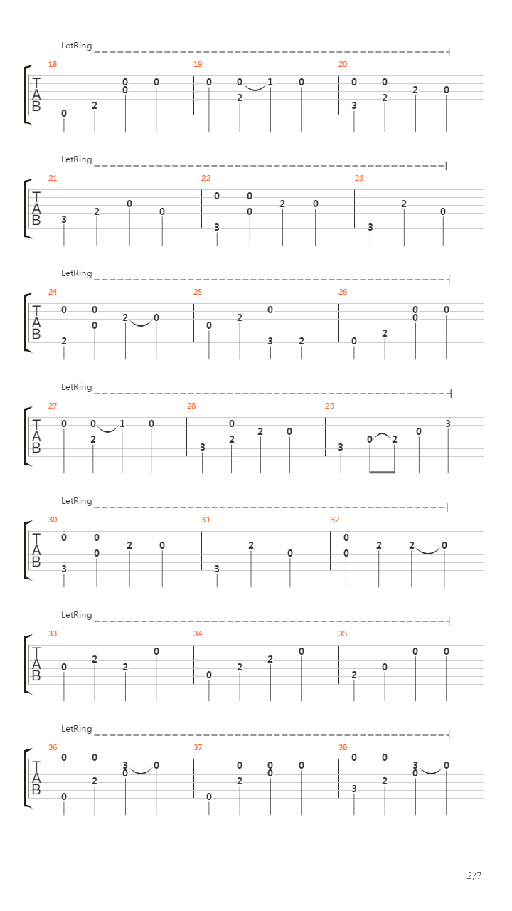 Numb吉他谱