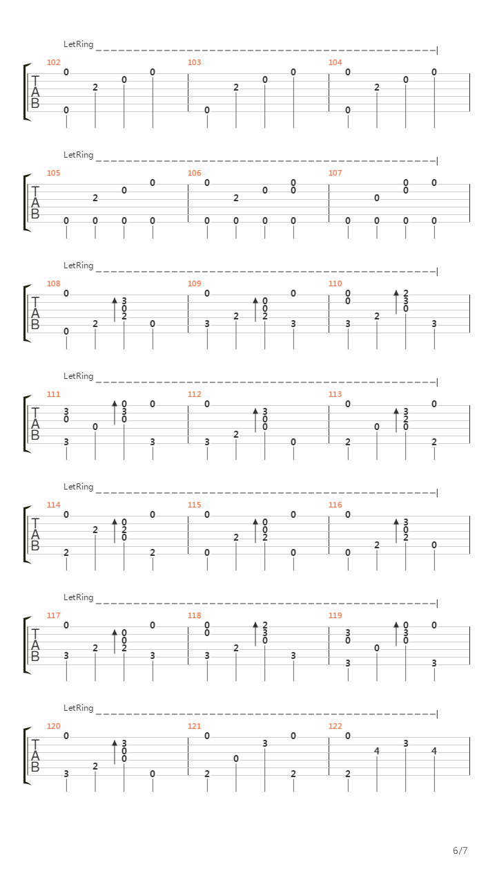 Numb吉他谱