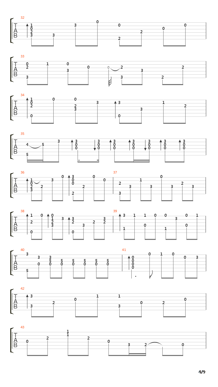 Melodies of Life吉他谱