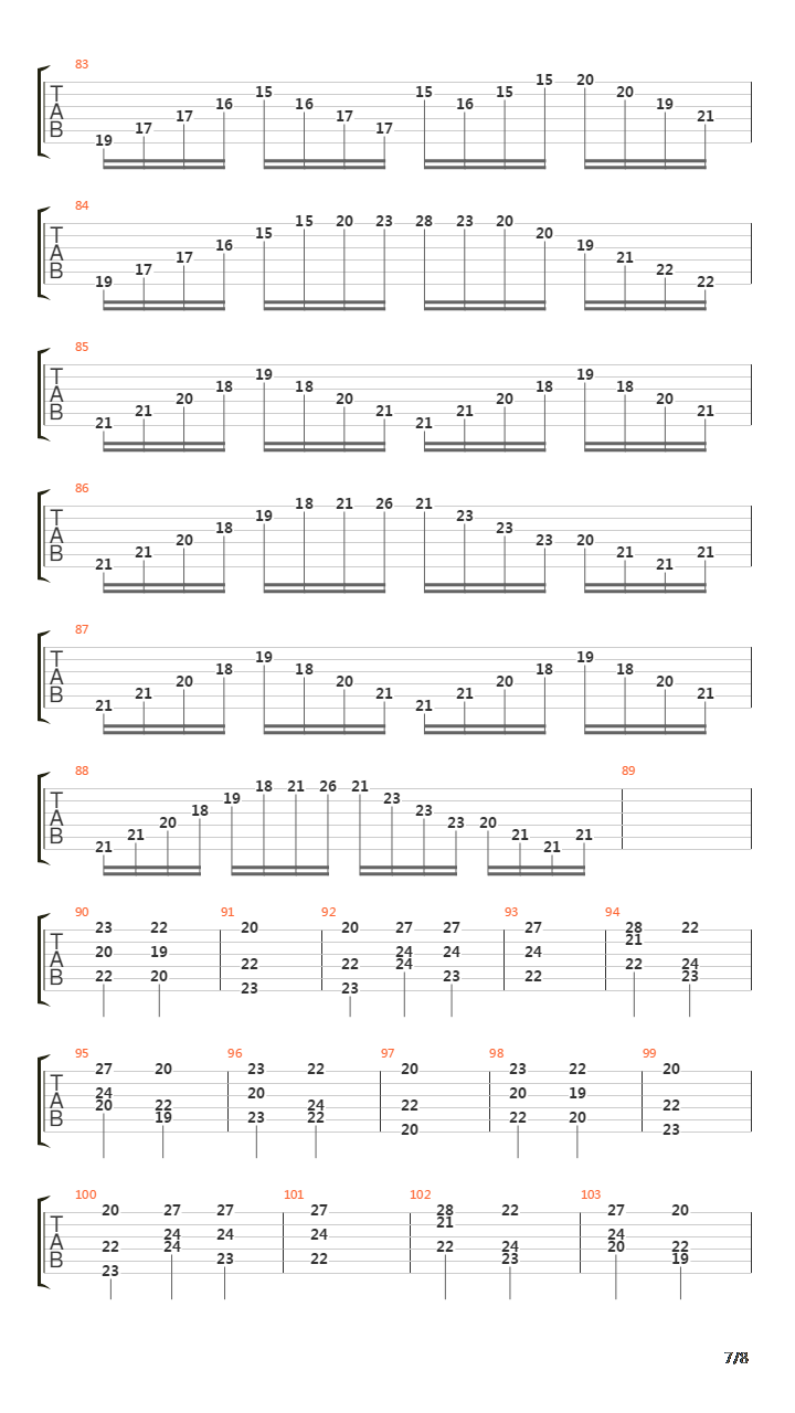 劲乐团 - V3吉他谱