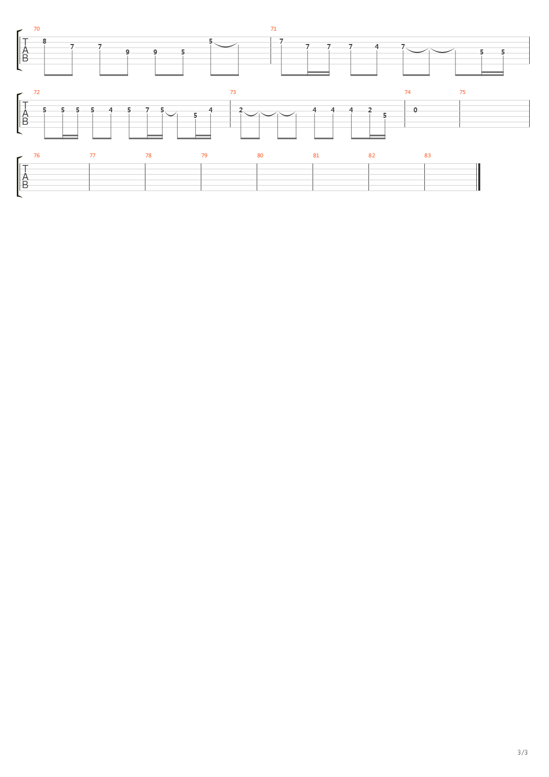 红色年代吉他谱