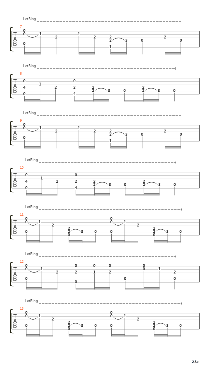 Croatian Rhapsody(克罗地亚狂想曲)吉他谱