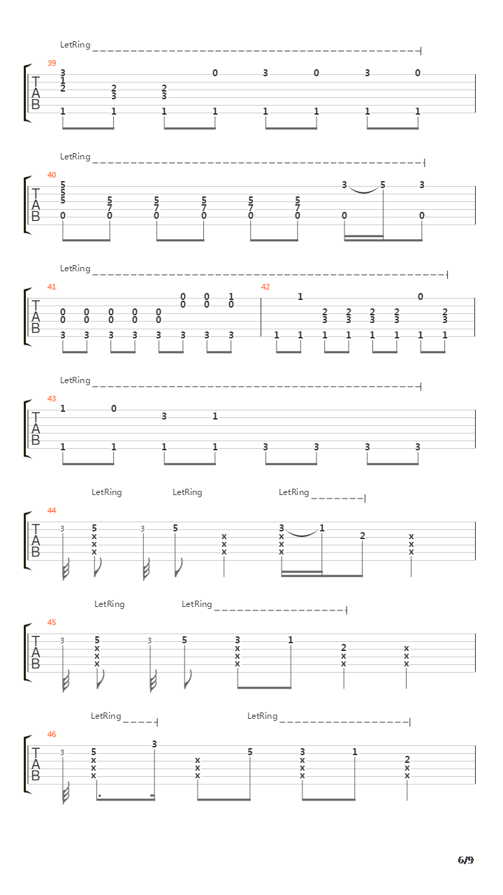 Rolling In The Deep吉他谱