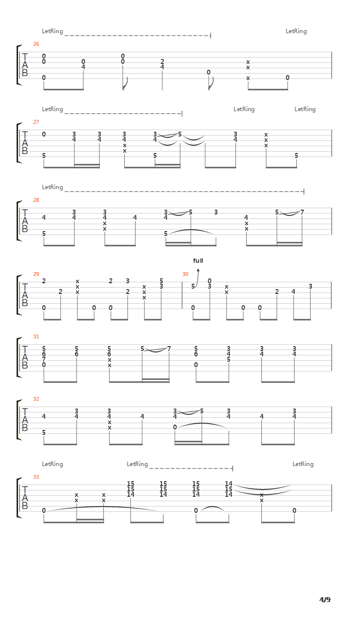 Black Or White吉他谱