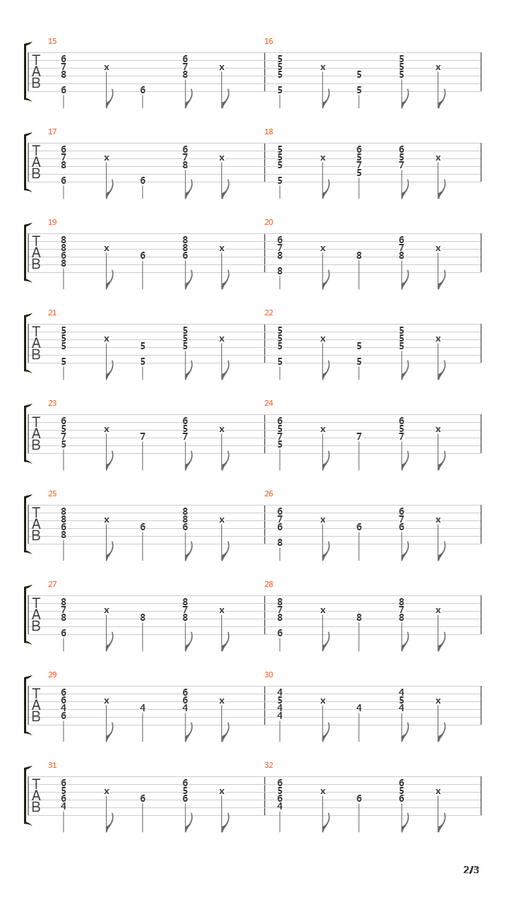 Sing a long song吉他谱