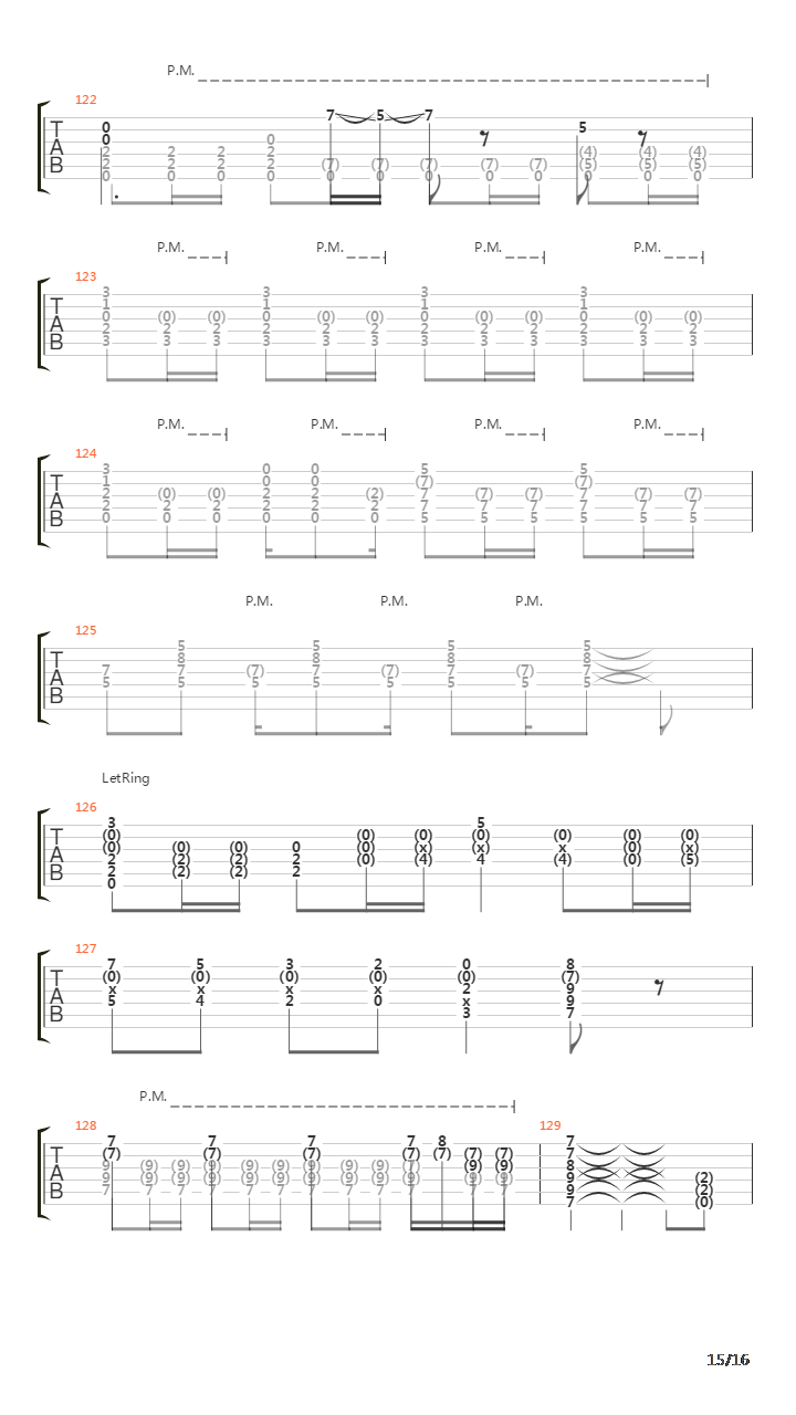 The Final Countdown吉他谱