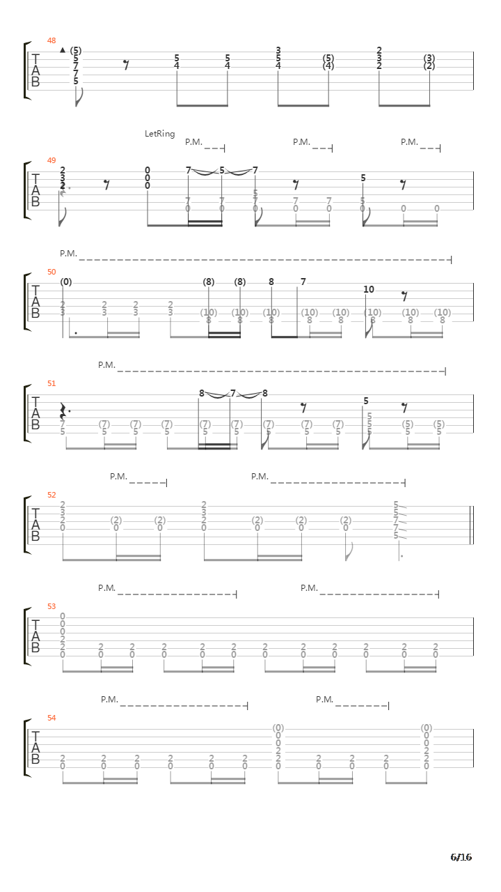 The Final Countdown吉他谱