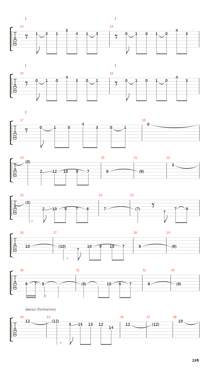 Libertango(自由探戈)吉他谱