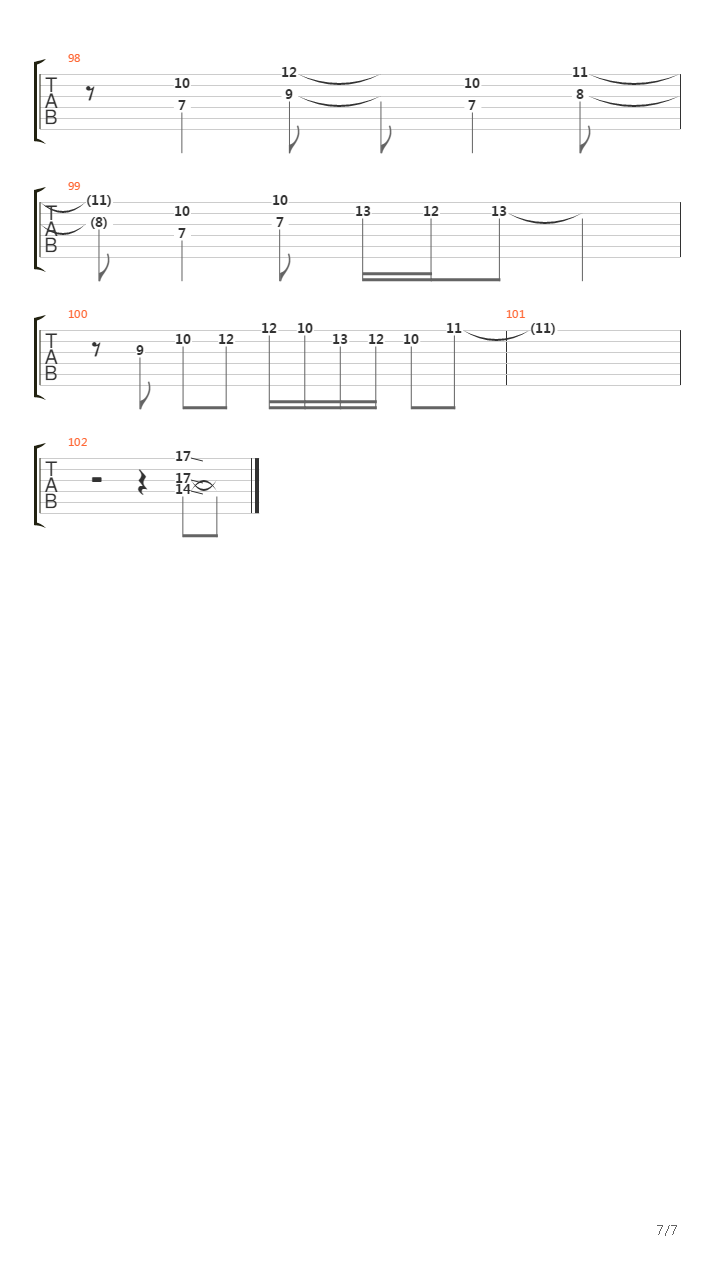 Otono Porteno吉他谱