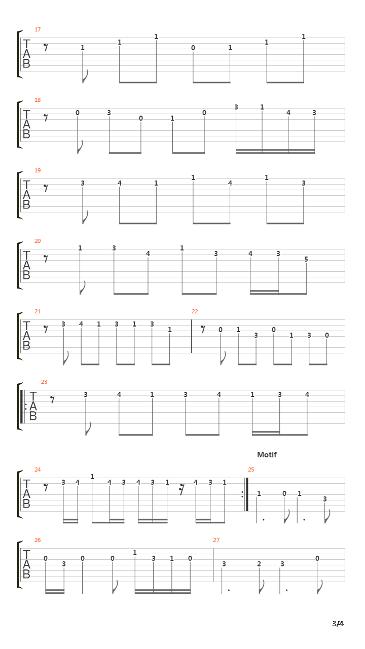 Tango Apasionado吉他谱