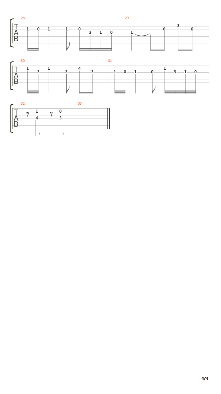 Tango Apasionado吉他谱