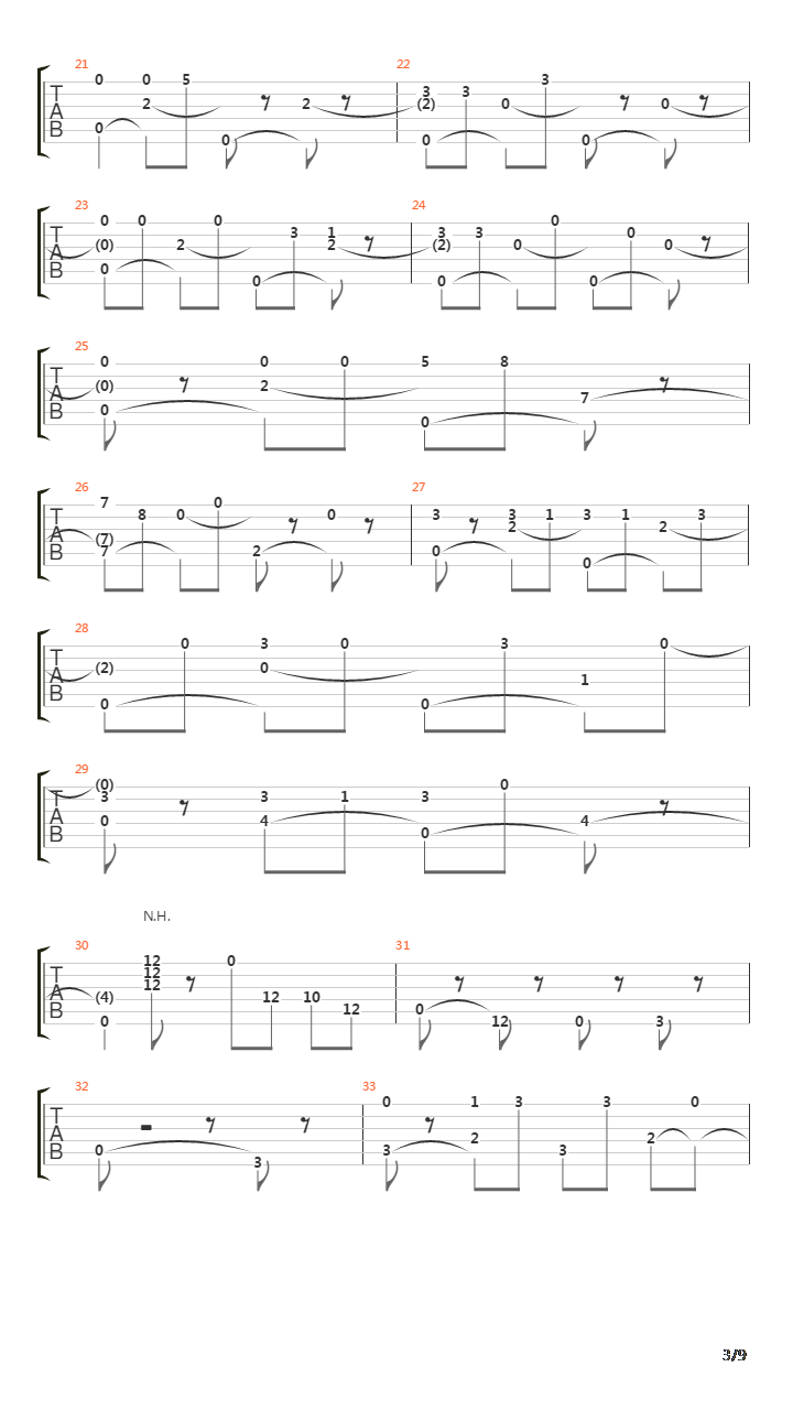 Lemon Tree(柠檬树)吉他谱