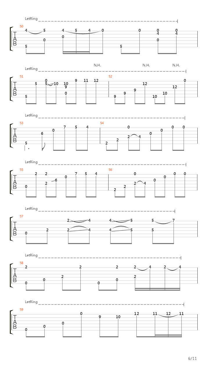 Trace of sorrow吉他谱