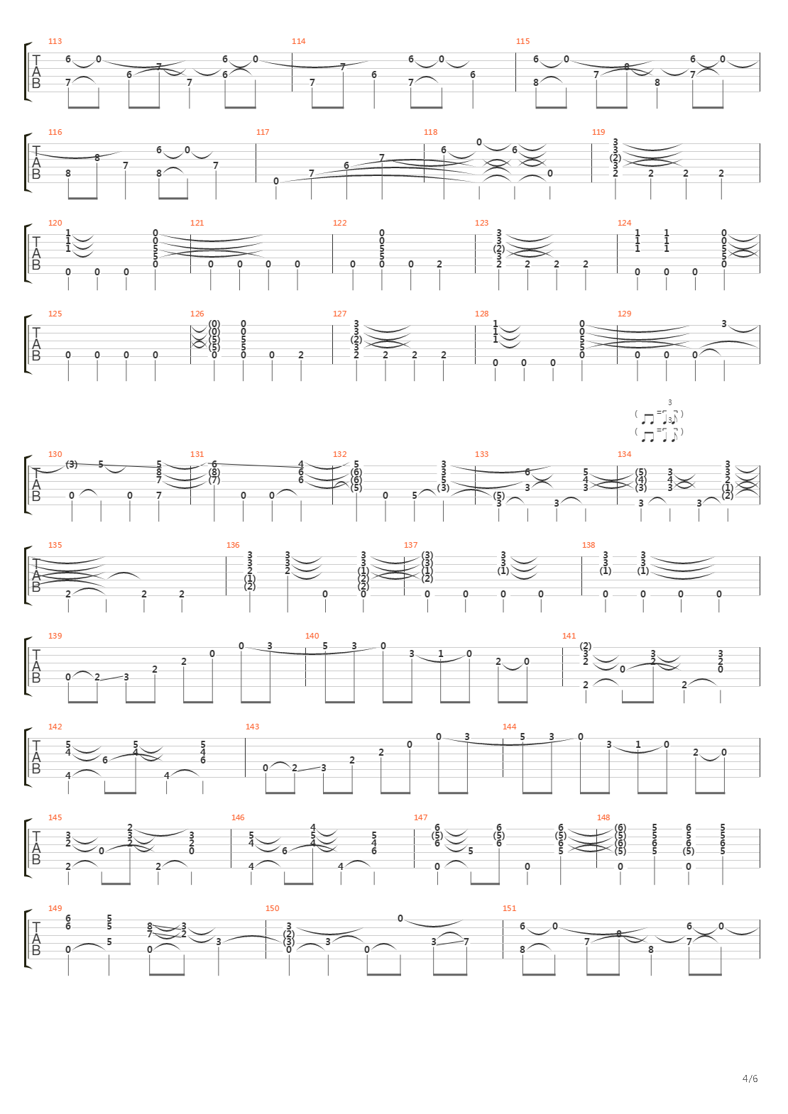 The Welsh Tornado吉他谱