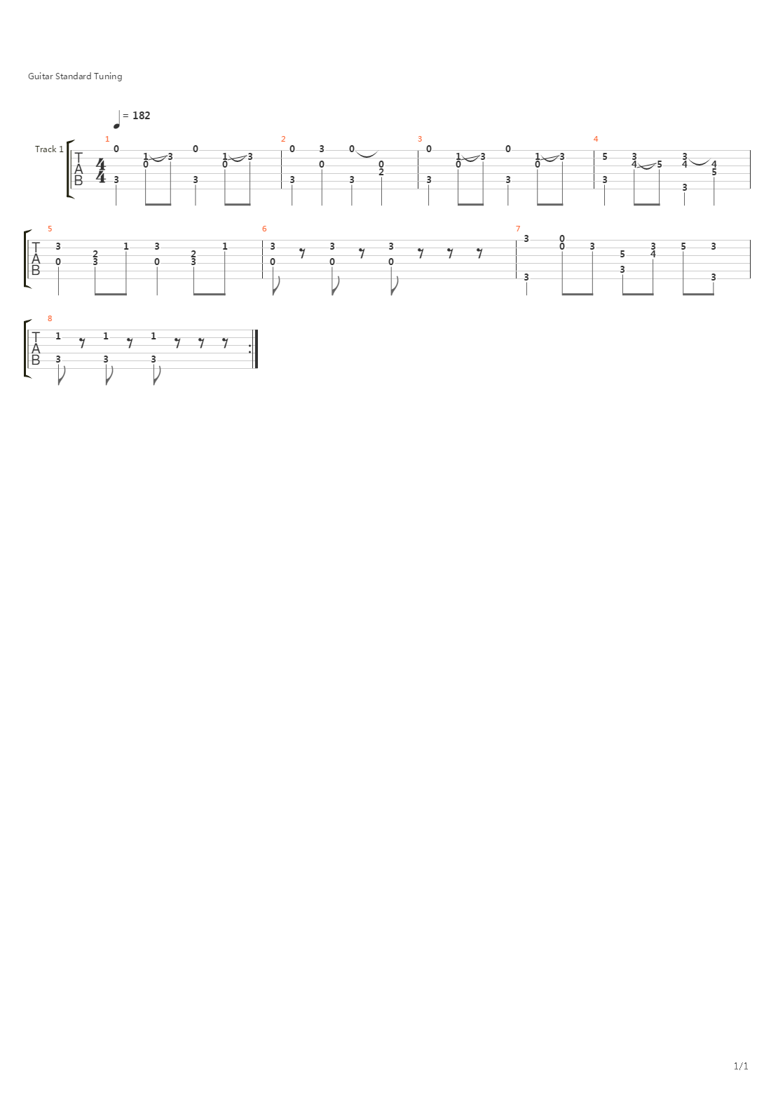 上学歌吉他谱