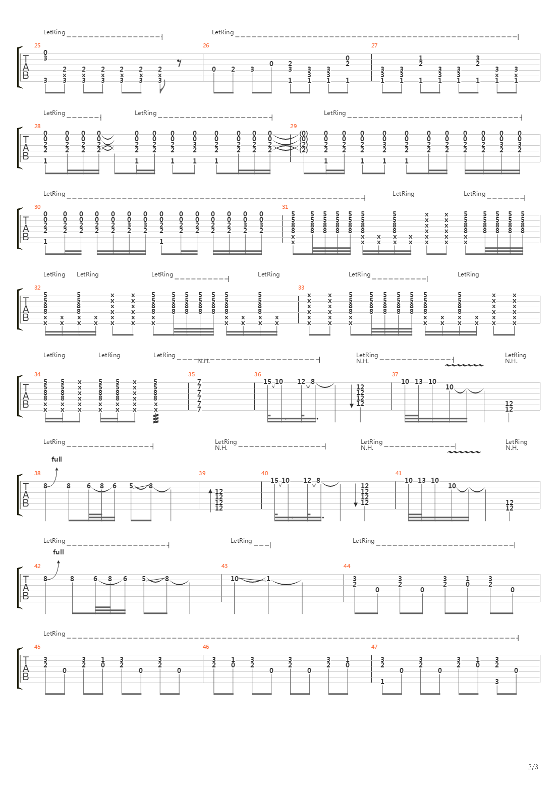 The Trails吉他谱