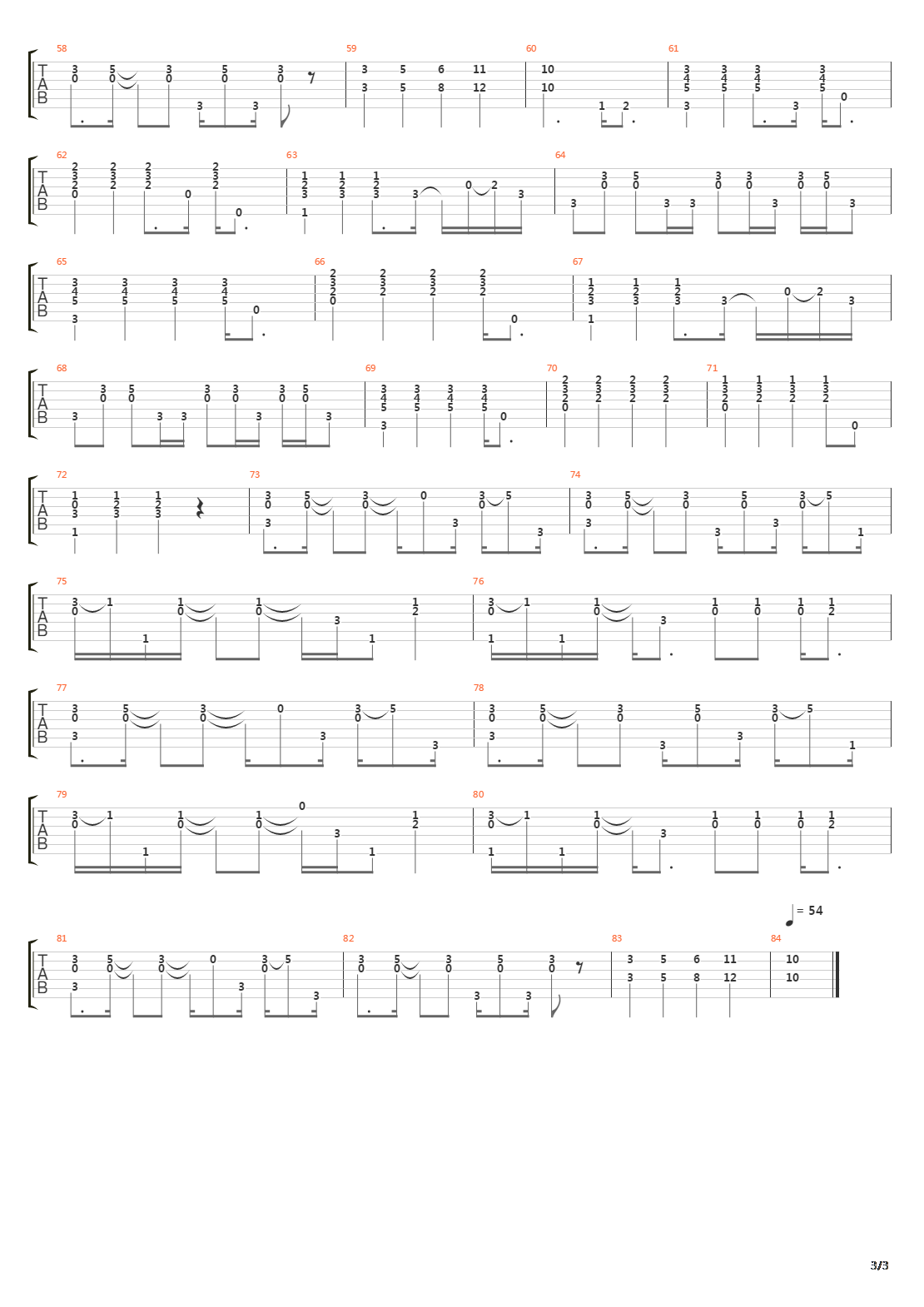 Drops Of Jupiter吉他谱