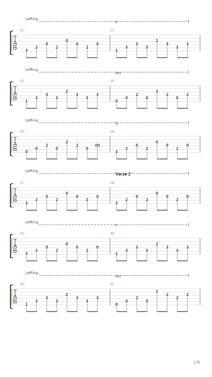 Nolita吉他谱