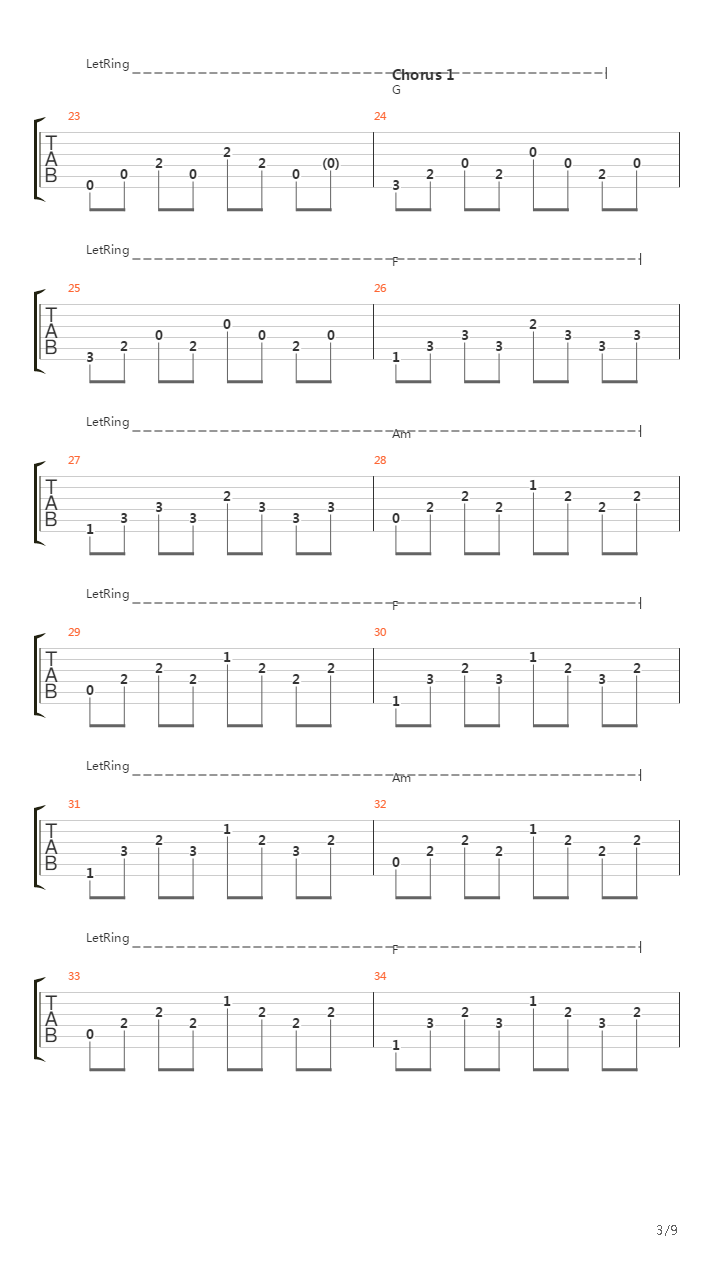 Nolita吉他谱