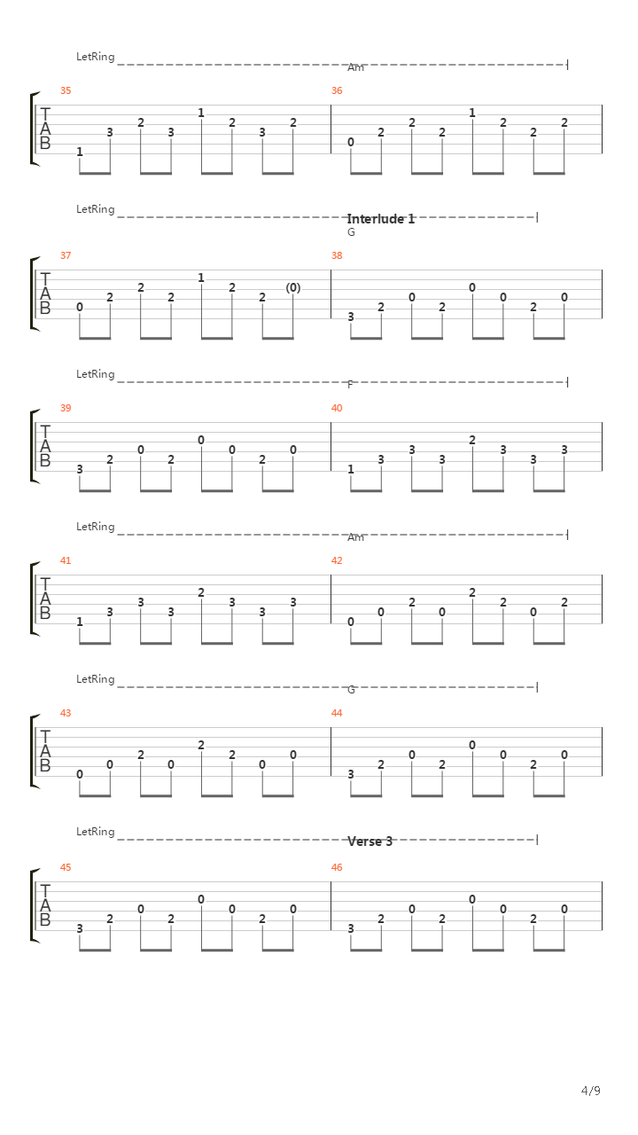 Nolita吉他谱