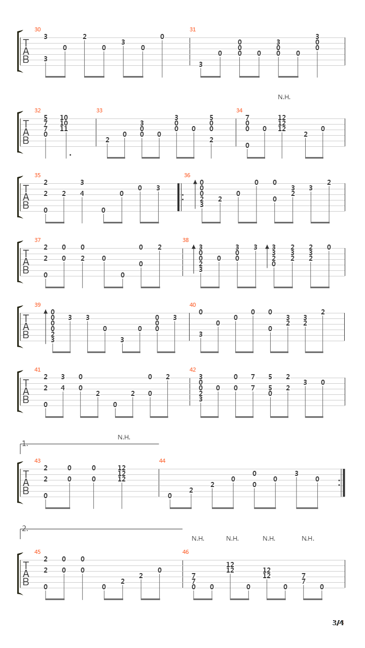 1945那年吉他谱