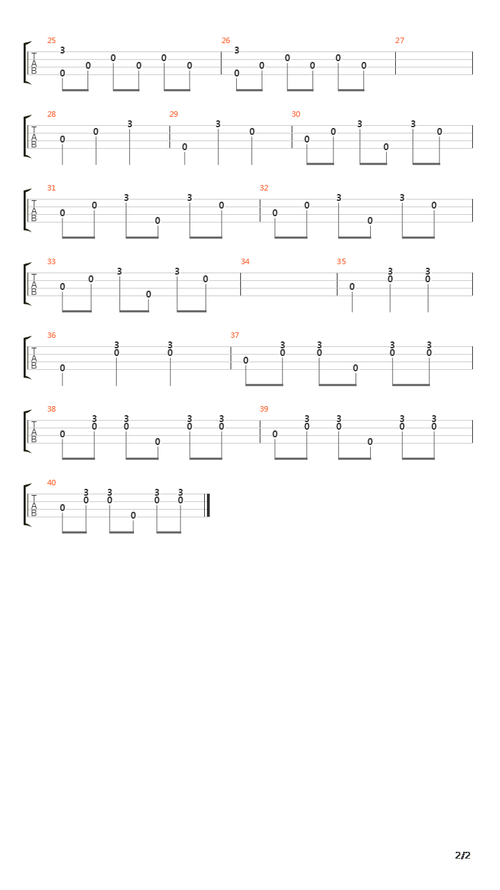 平川洌尤克里里练习 - 基本功1吉他谱