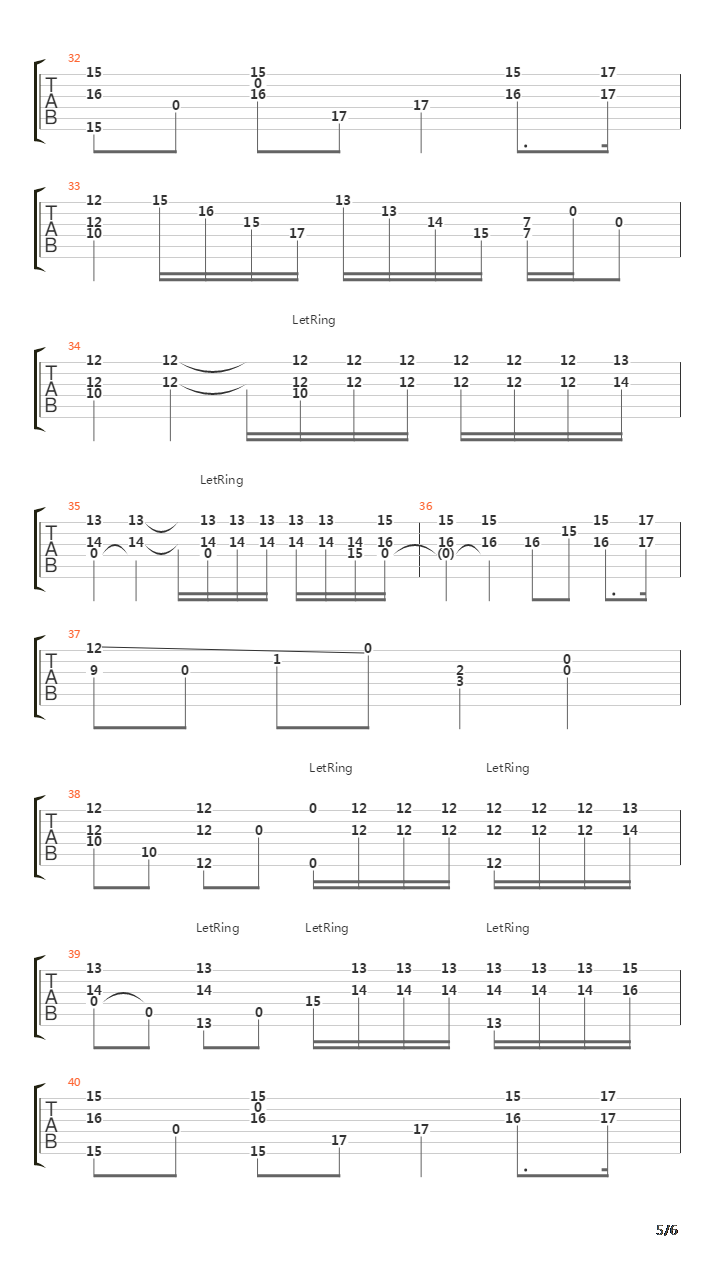 Ballade Pour Adeline(水边的阿狄丽娜)吉他谱