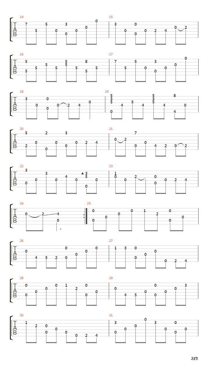 Silent Night吉他谱