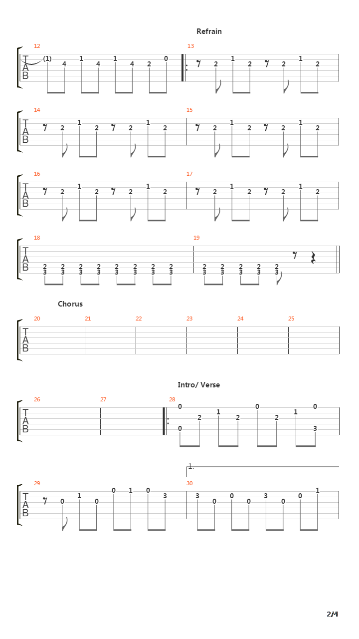 Set Fire To The Rain吉他谱