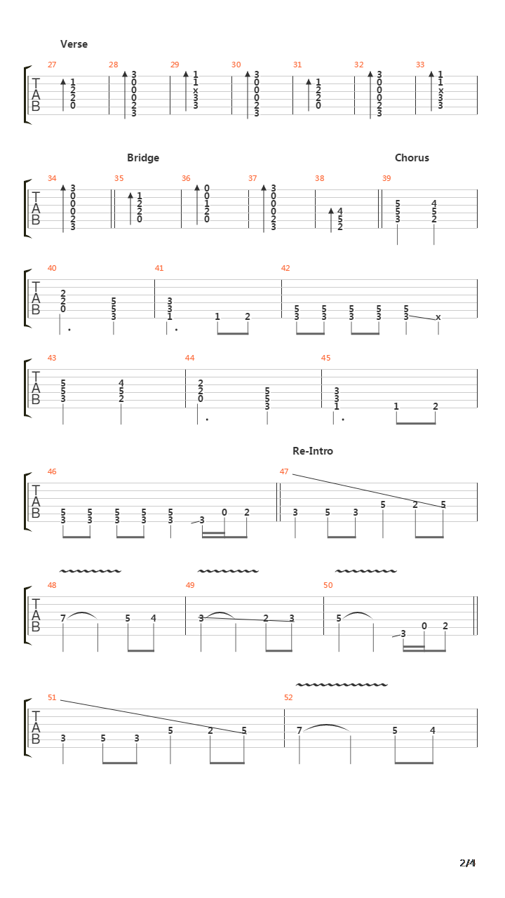 Speechless吉他谱