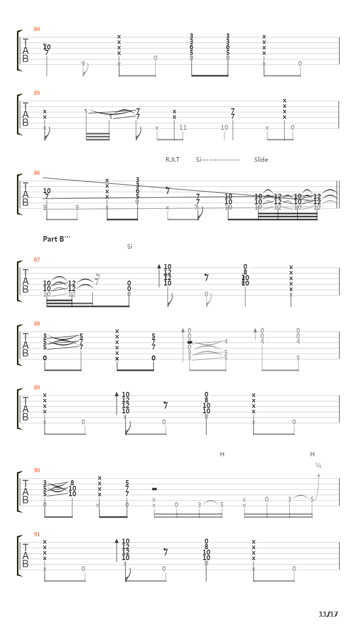 Intuition吉他谱