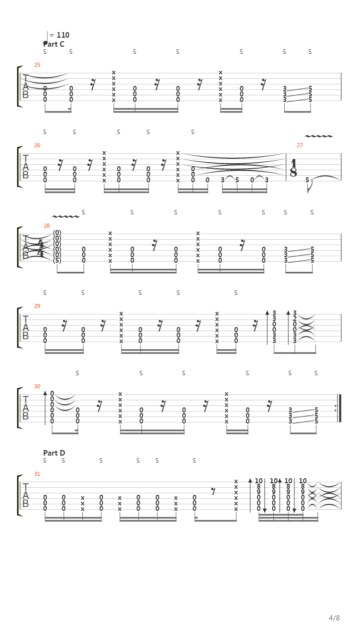 Satori吉他谱