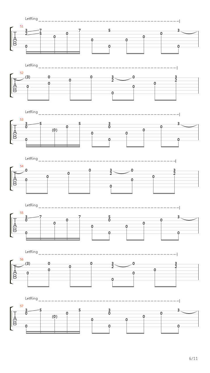 Passage吉他谱