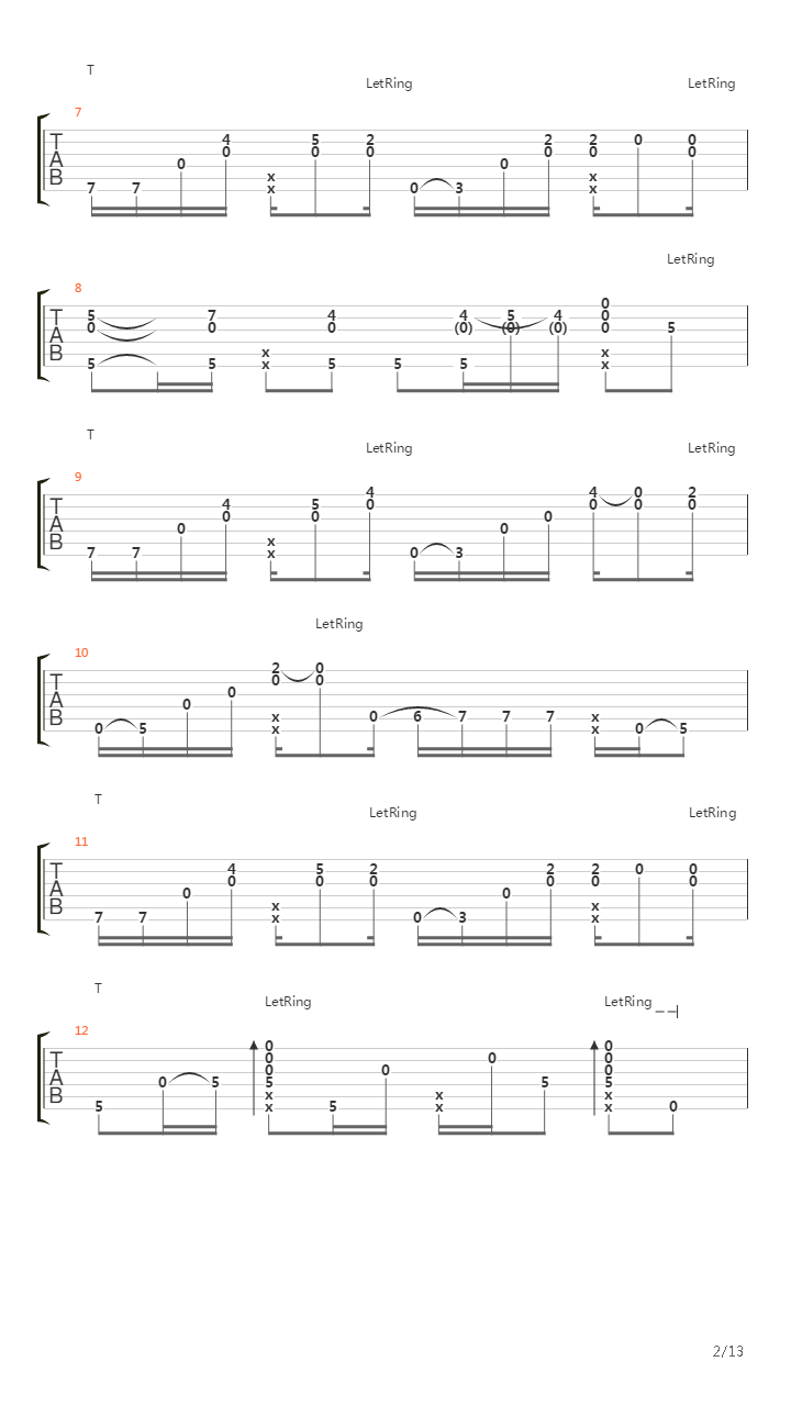 Art Of Motion吉他谱