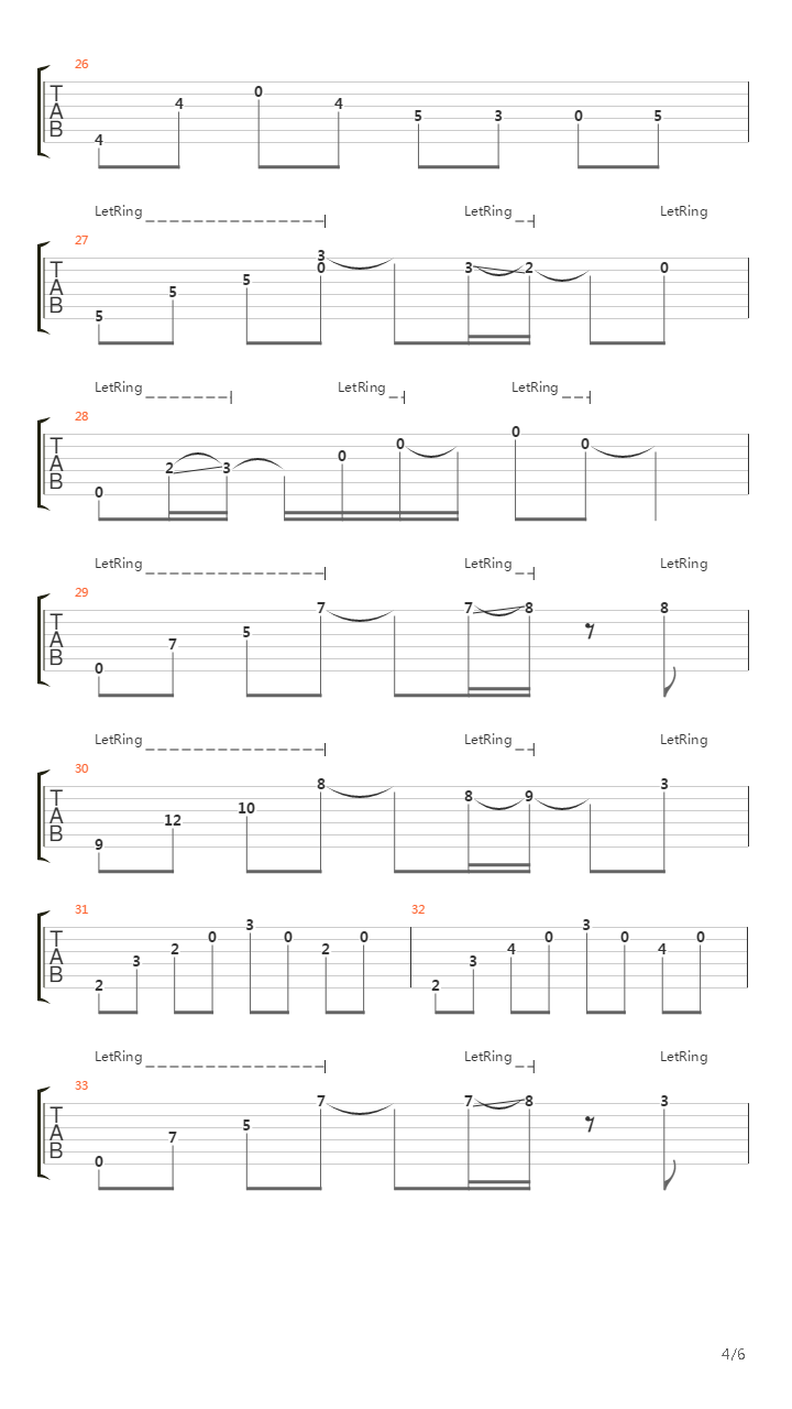 Nakagawa-san吉他谱