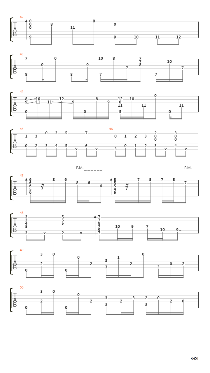 The 5 55吉他谱