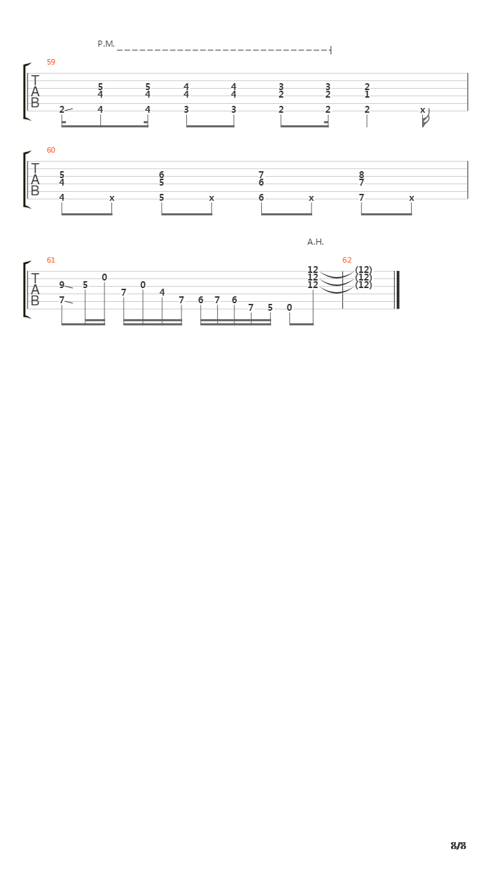 The 5 55吉他谱